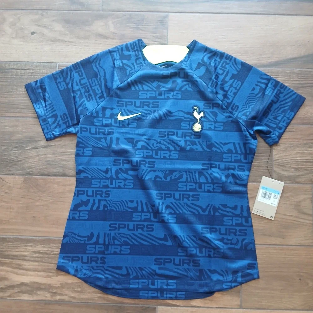 Tottenham Hotspur Soccer‎ Jersey Womens Medium Blue Nike 2022-23 Kit DJ8654-438